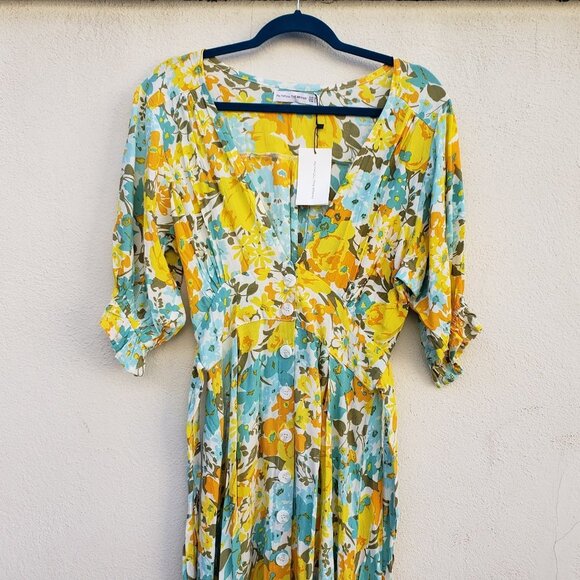 Faithfull The Brand Rafa Midi Dress - Picture 4 of 8